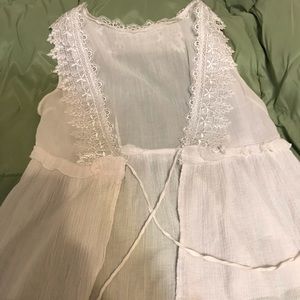 Cute sexy open front vest cover up